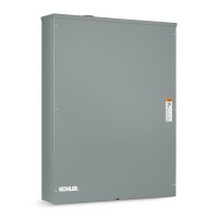 Kohler Power Co. Single Phase 200A Service Entrance Automatic Transfer Switch w/42 Load Center, RDT-CFNC-200BSEQS3